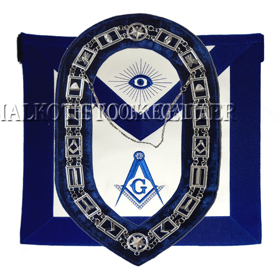 Master Mason Apron and Collar